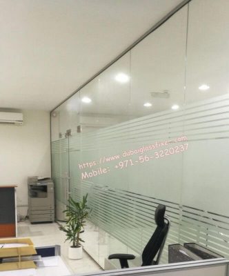 glass partition in uae
